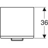 Шкаф GEBERIT RENOVA PLAN 879010000 39 см белый