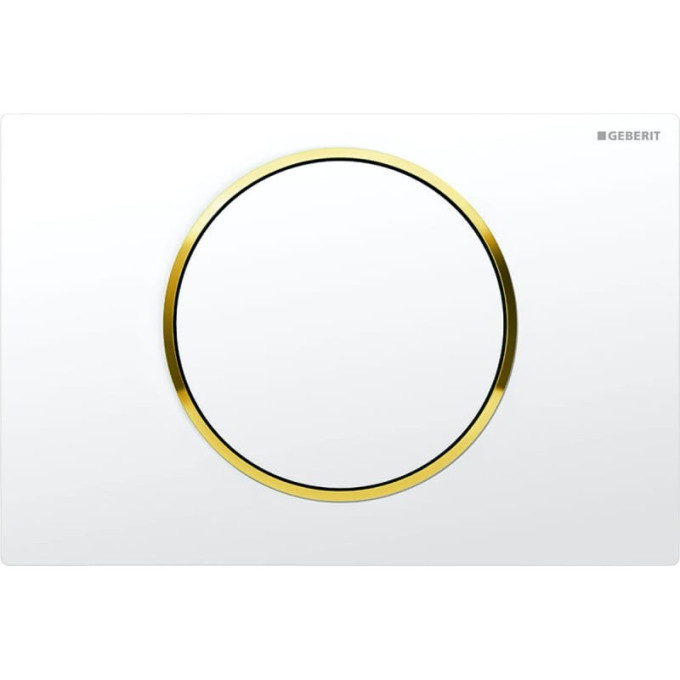 Смывная клавиша GEBERIT SIGMA 10 115,758.KK.5 белый золото